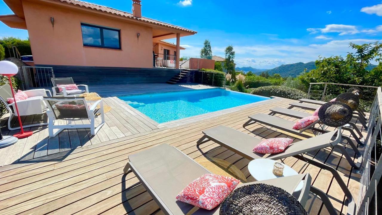 Villa Santa Giulia, Vue Panoramique Sur La Mer, 900 M De La Plage Porto-Vecchio  Luaran gambar