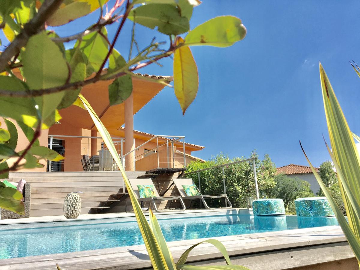 Villa Santa Giulia, Vue Panoramique Sur La Mer, 900 M De La Plage Porto-Vecchio  Luaran gambar